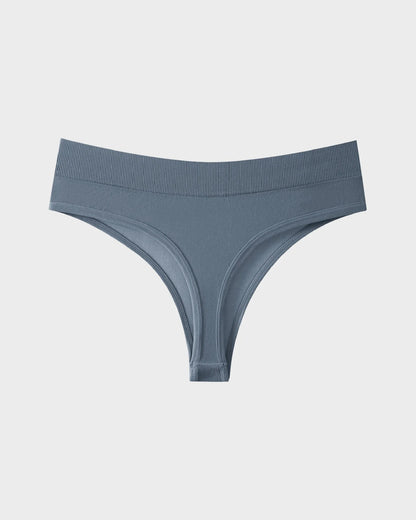 Comfort Seamless Sport Thong Panties (9 Pack)