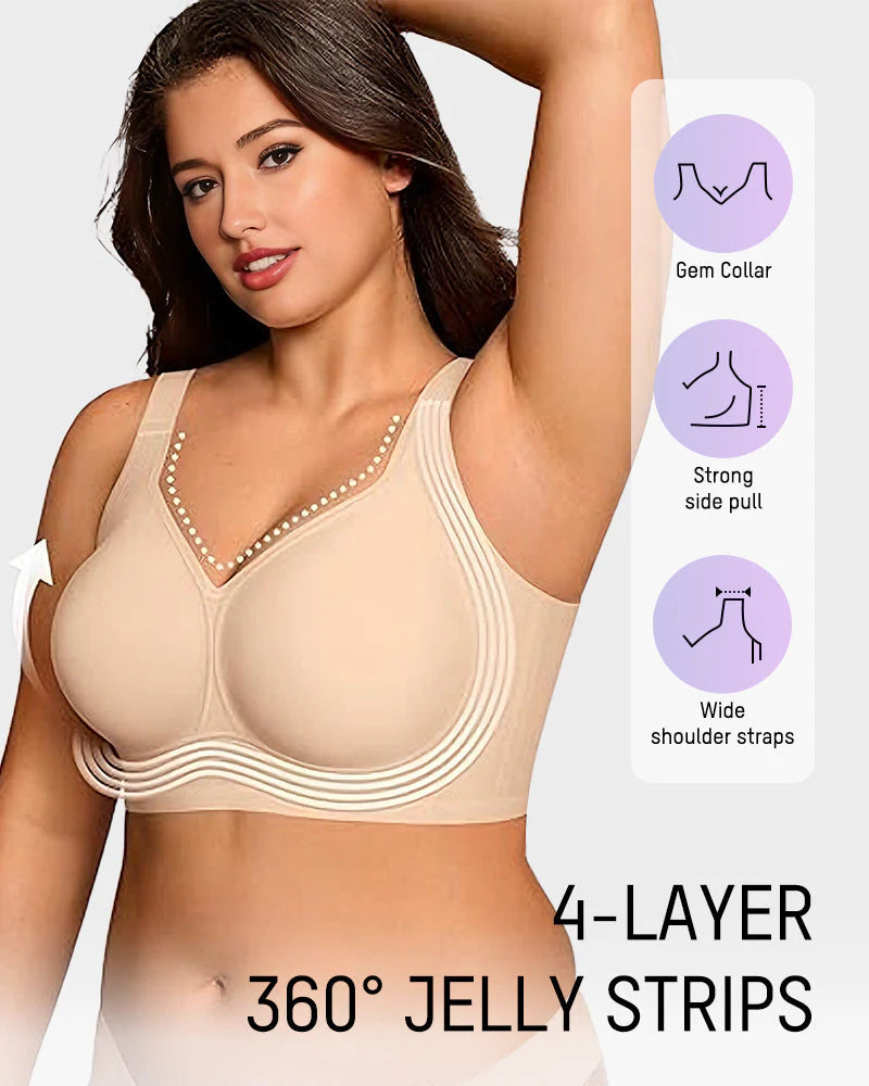 Wireless Bra - Full Coverage, Seamless, Lift