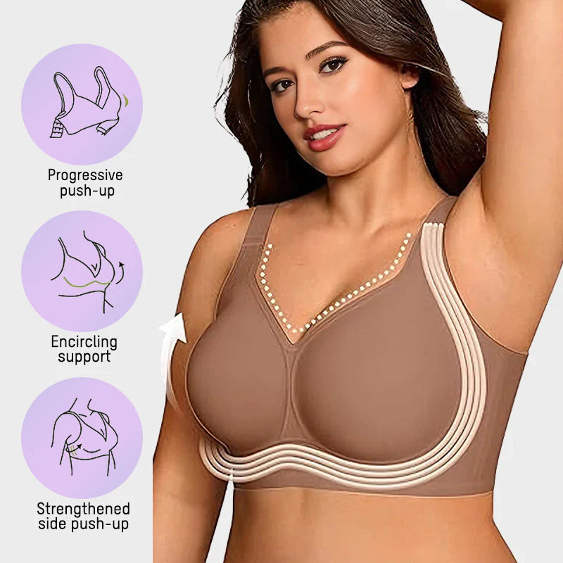 Wireless Bra - Full Coverage, Seamless, Lift