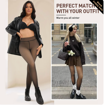 Viral One-Seam Shaping Fleece Leggings