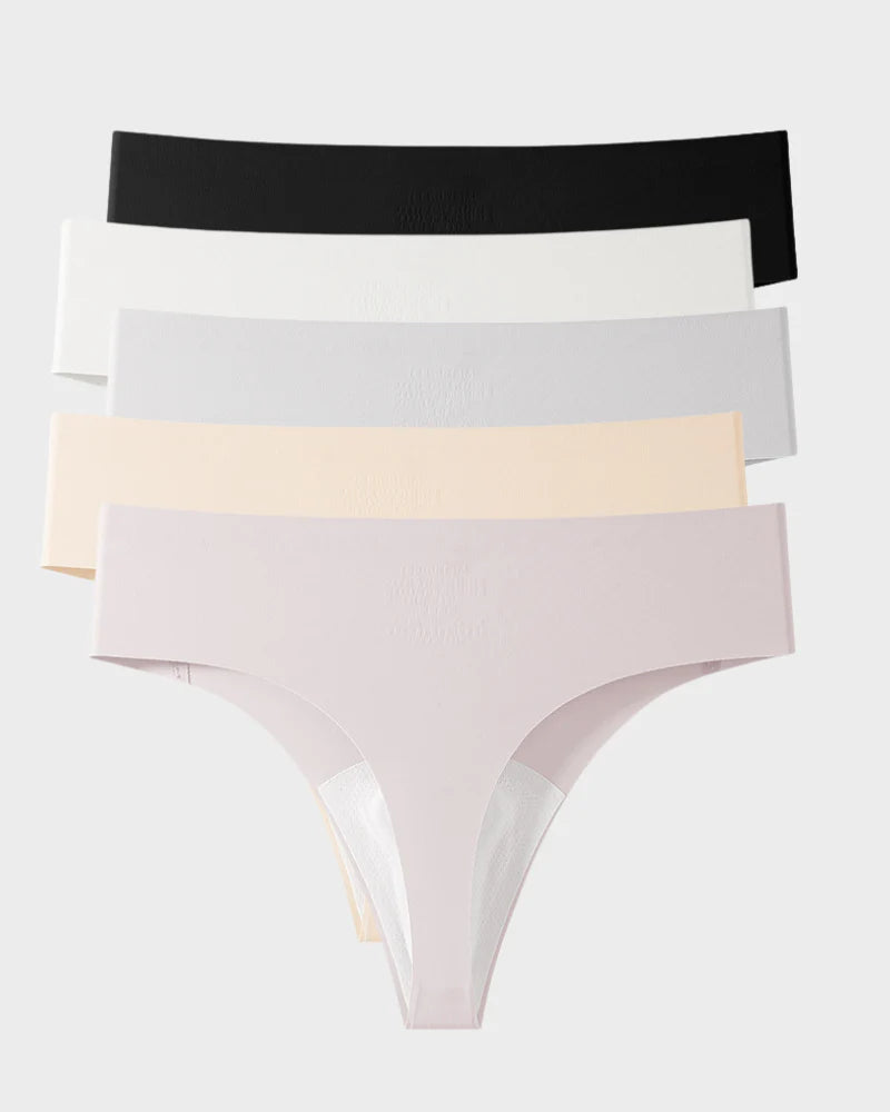 Seamless Camel Toe Cover Thongs (5 PACK)