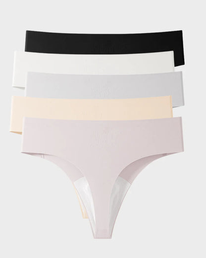 Seamless Camel Toe Cover Thongs (5 PACK)