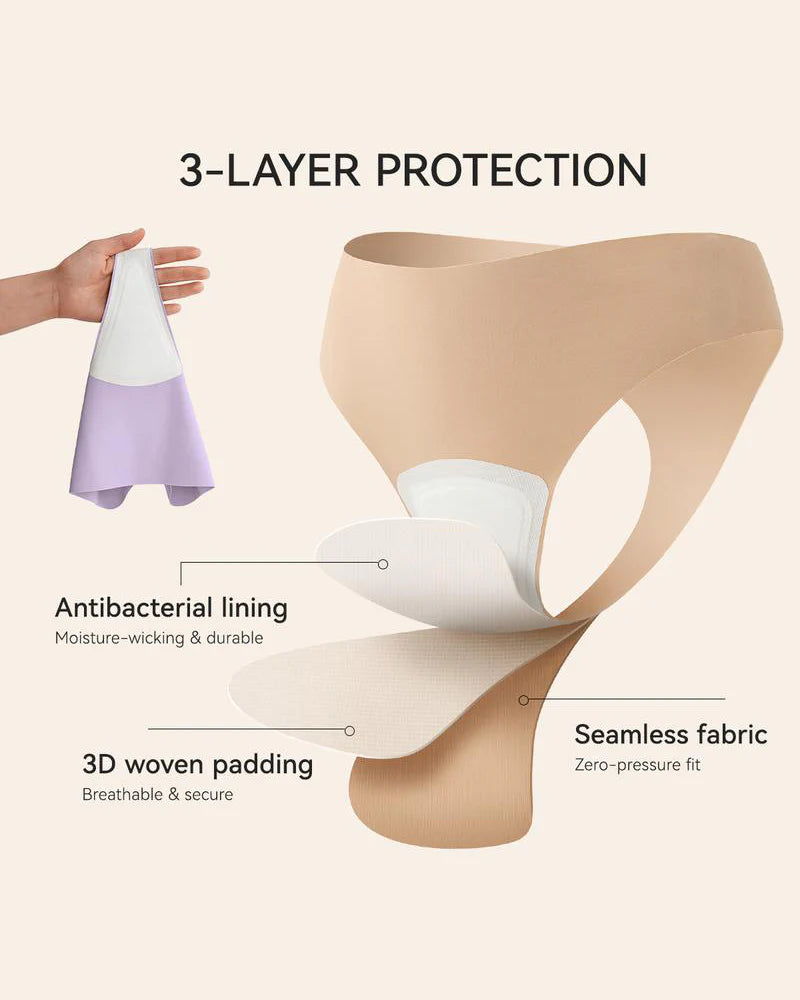 Seamless Camel Toe Cover Thongs (5 PACK)