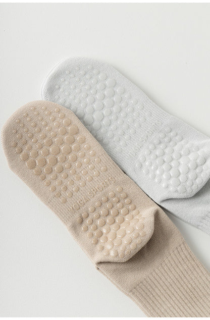 GripFlex™ Non-Slip Yoga & Pilates Socks | Stability, Comfort & Style - Pack of 4