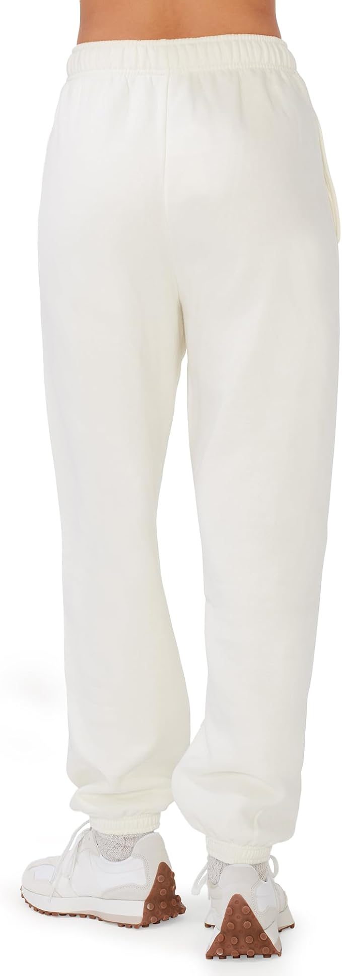 Women's Oversized Sweatpants – High Waisted Fleece Joggers – Cozy Loungewear Boyfriend Fit