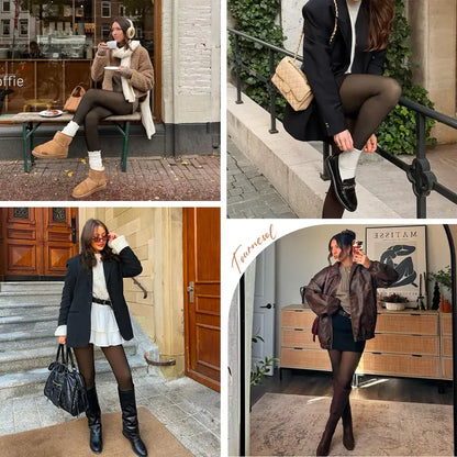 Viral One-Seam Shaping Fleece Leggings